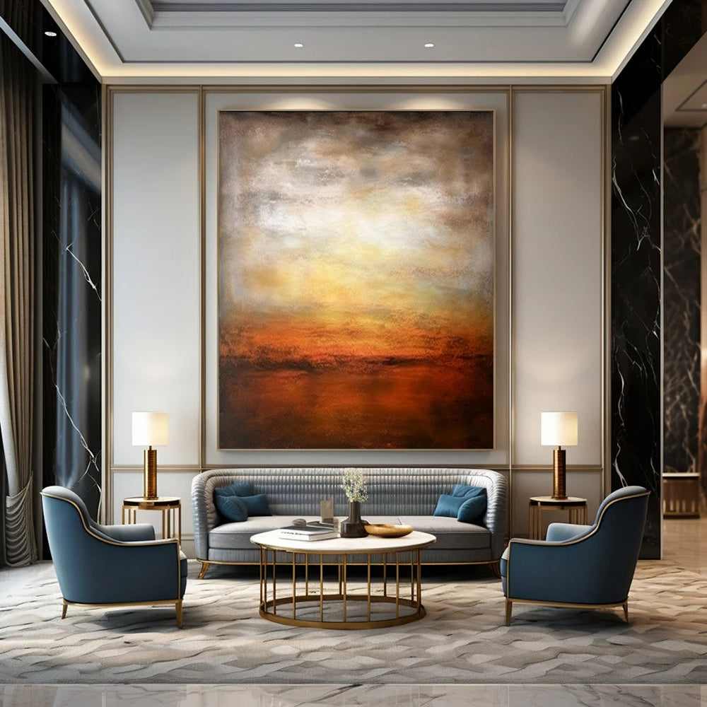 sunset horizon hues romantic design 6
